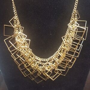Stella & Rose Goldtone Statement necklace